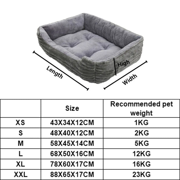 Cozy Cushion Cat/Dog Bed